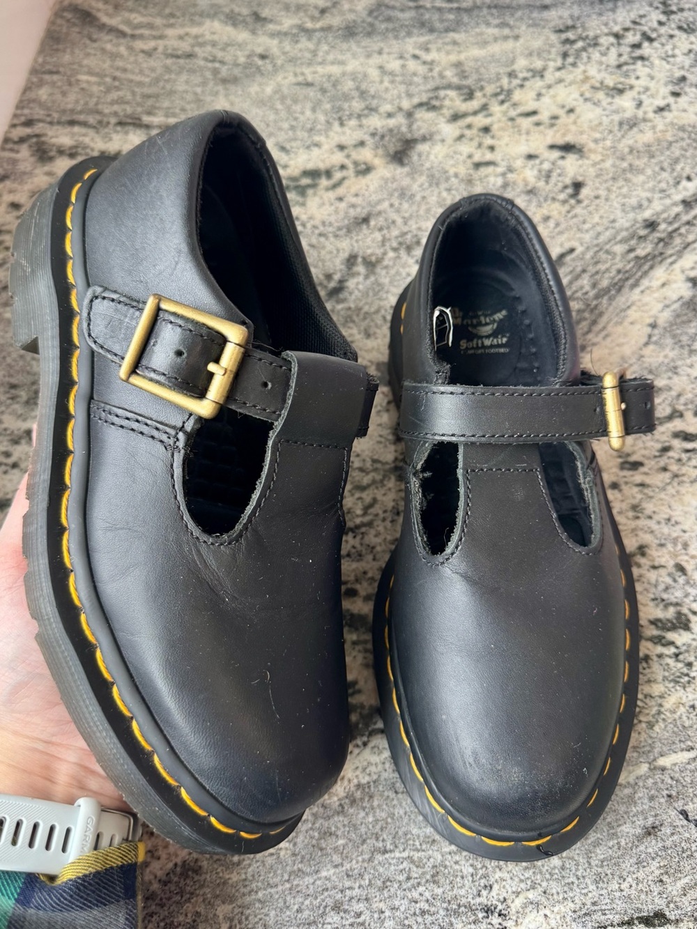 Dr. Martens Polley Slip-Resistant Mary Janes. Size Women’s 6. VGUC